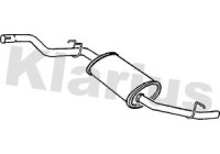 Exhaust backbox / end silencer