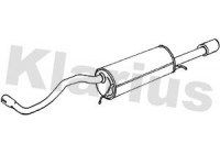 Exhaust backbox / end silencer