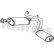 Exhaust backbox / end silencer