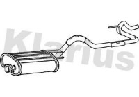 Exhaust backbox / end silencer