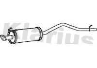 Exhaust backbox / end silencer