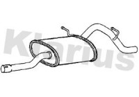 Exhaust backbox / end silencer