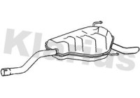 Exhaust backbox / end silencer