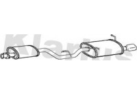 Exhaust backbox / end silencer