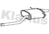 Exhaust backbox / end silencer