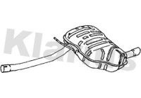 Exhaust backbox / end silencer