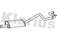 Exhaust backbox / end silencer