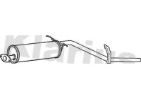 Exhaust backbox / end silencer