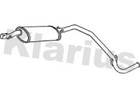 Exhaust backbox / end silencer