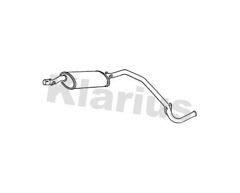 Exhaust backbox / end silencer
