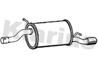 Exhaust backbox / end silencer
