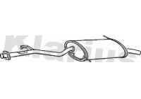 Exhaust backbox / end silencer