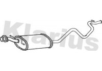 Exhaust backbox / end silencer