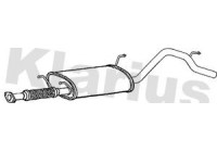 Exhaust backbox / end silencer