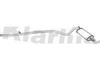 Exhaust backbox / end silencer