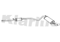 Exhaust backbox / end silencer