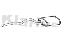 Exhaust backbox / end silencer