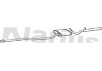 Exhaust backbox / end silencer