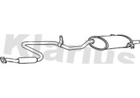 Exhaust backbox / end silencer