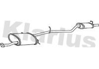 Exhaust backbox / end silencer