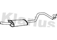 Exhaust backbox / end silencer