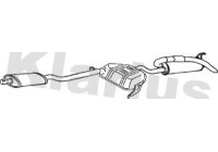 Exhaust backbox / end silencer