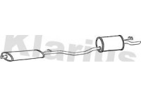 Exhaust backbox / end silencer