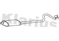 Exhaust backbox / end silencer