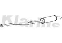 Exhaust backbox / end silencer