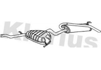 Exhaust backbox / end silencer