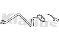 Exhaust backbox / end silencer