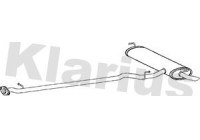 Exhaust backbox / end silencer