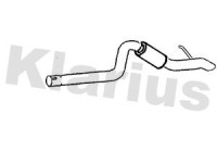 Exhaust backbox / end silencer