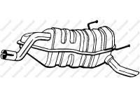 Exhaust backbox / end silencer