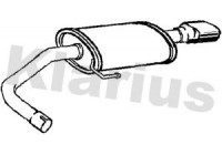 Exhaust backbox / end silencer