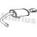 Exhaust backbox / end silencer