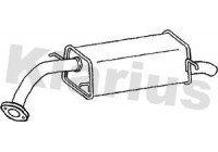 Exhaust backbox / end silencer