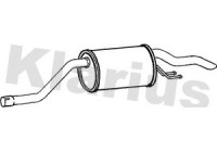 Exhaust backbox / end silencer