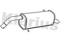 Exhaust backbox / end silencer