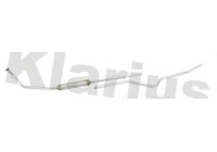 Exhaust backbox / end silencer