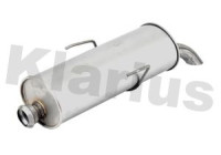 Exhaust backbox / end silencer