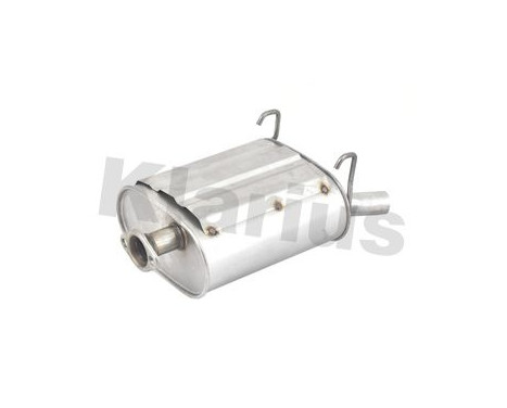 Exhaust backbox / end silencer