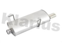 Exhaust backbox / end silencer