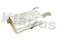 Exhaust backbox / end silencer