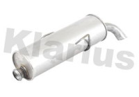 Exhaust backbox / end silencer