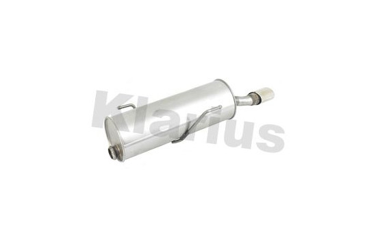 Exhaust backbox / end silencer