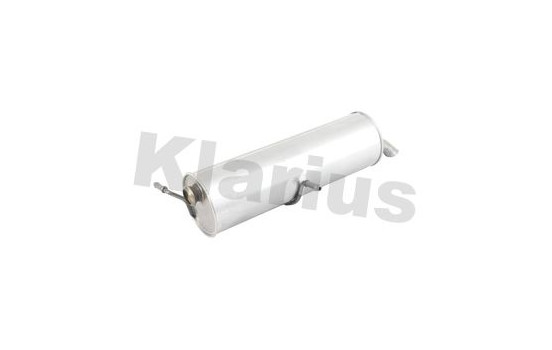 Exhaust backbox / end silencer