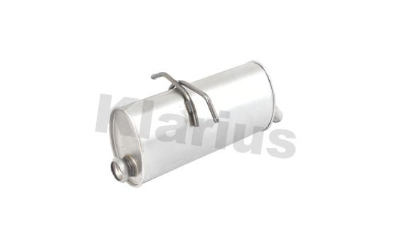 Exhaust backbox / end silencer