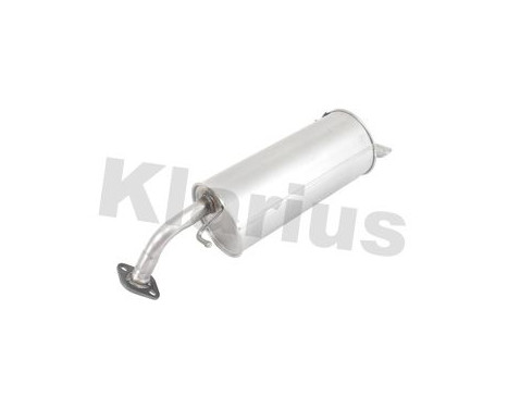 Exhaust backbox / end silencer