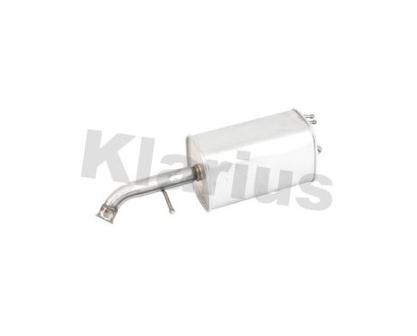 Exhaust backbox / end silencer